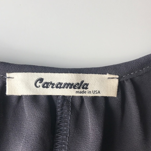 CHARCOAL BLOUSE - Picture 3 of 4